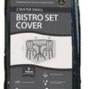 Garland Premium 2 Seater Small Bistro Cover - Black 2 Garland Premium 2 Seater Small Bistro Cover - Black -Garden Furniture Shop 35200 15337