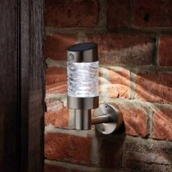 Smart Solar PIR Wave Wall Light