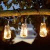 Smart Solar Eureka! Vintage Lightbulbs - Set Of 10 -Garden Furniture Shop 39381 11918
