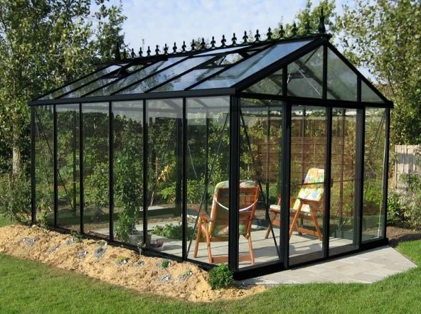 Janssens Helios Master Victorian 200/25 Tempered Glass Greenhouse 3 Janssens Helios Master Victorian 200/25 Tempered Glass Greenhouse