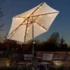 Smart Solar Parasol String Lights - 72 LED