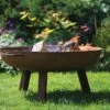 Woodlodge Glasto Fire Pit With Legs 55cm -Garden Furniture Shop 46288 3424