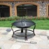 Woodlodge St Austell Steel Fire Pit -Garden Furniture Shop 46289 3422