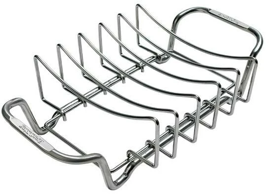 Broil King Stainless Steel Rib Rack & Roast Support 3 Broil King Stainless Steel Rib Rack & Roast Support