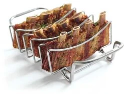 Broil King Stainless Steel Rib Rack & Roast Support 7 Broil King Stainless Steel Rib Rack & Roast Support -Garden Furniture Shop 46386 3177
