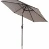 Katie Blake Sturdi 2.5m Crank Round Parasol Taupe -Garden Furniture Shop 46731 2637
