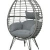 Other Kelby Standing Egg Chair - Grey 2 Other Kelby Standing Egg Chair - Grey -Garden Furniture Shop 46740 2605