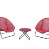 TOBS Garden Bistro Set - Chilli Red 1 TOBS Garden Bistro Set - Chilli Red -Garden Furniture Shop 46748 2591
