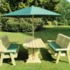 Churnet Valley Ergo 6 Seat Table Set - 3 X Benches 2 Churnet Valley Ergo 6 Seat Table Set - 3 X Benches -Garden Furniture Shop 46802 2516