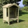 Churnet Valley Cottage Arbour Fully Enclosed 2 Seater -Garden Furniture Shop 46806 2507