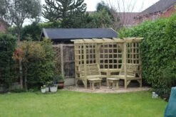 Churnet Valley Clementine Corner Arbour -Garden Furniture Shop 46815 2483