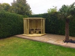 Churnet Valley Four Seasons Garden Room With Decking -Garden Furniture Shop 46817 2476