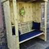 Churnet Valley Four Seasons 3 Seater Arbour -Garden Furniture Shop 46819 2462