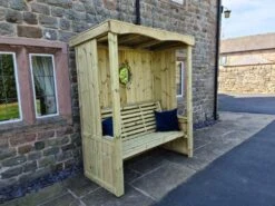 Churnet Valley Four Seasons 3 Seater Arbour -Garden Furniture Shop 46819 2468