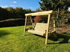Churnet Valley Cottage Swing 3 Seater -Garden Furniture Shop 46825 2442