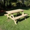 Churnet Valley Deluxe Picnic Table 1.5m 2 Churnet Valley Deluxe Picnic Table 1.5m -Garden Furniture Shop 46828 2429