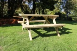 Churnet Valley Deluxe Picnic Table 1.5m -Garden Furniture Shop 46828 2431