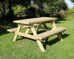 Churnet Valley Deluxe Picnic Table 1.8m