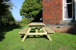 Churnet Valley Deluxe Picnic Table 1.8m -Garden Furniture Shop 46829 2428