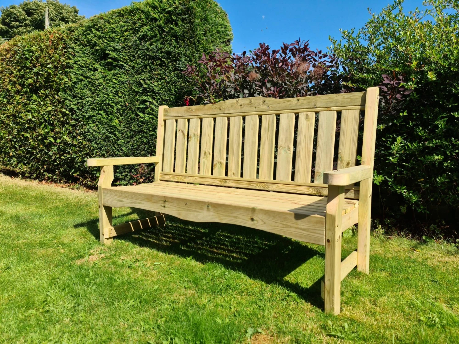 Churnet Valley Churnet Traditional Bench 4 Churnet Valley Churnet Traditional Bench - Image 2