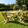 Churnet Valley Ashcombe Table Set 6 Seater 2 Churnet Valley Ashcombe Table Set 6 Seater -Garden Furniture Shop 46841 2383