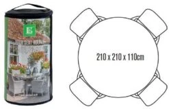 LG Outdoor DXCOV01 4 Seat Dining Set Deluxe Cover - Up To 120cm Table 7 LG Outdoor DXCOV01 4 Seat Dining Set Deluxe Cover - Up To 120cm Table -Garden Furniture Shop 46960 2272