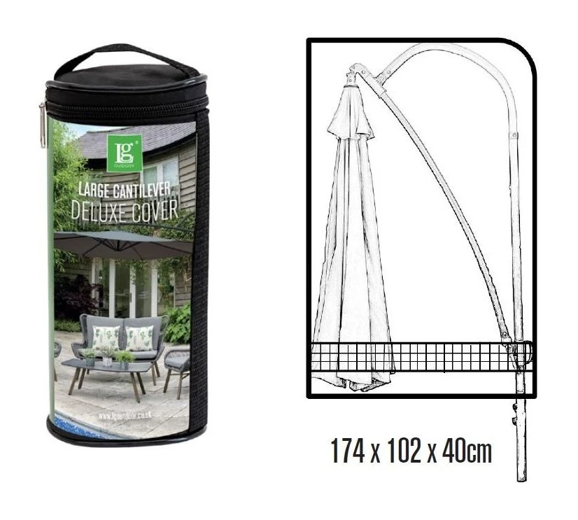 LG Outdoor DXCOV15 Large Cantilever Deluxe Cover 3 LG Outdoor DXCOV15 Large Cantilever Deluxe Cover