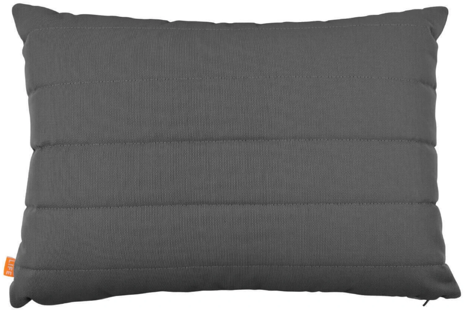 LIFE Deco Cushion 65cm X 45cm Lines - Carbon 3 LIFE Deco Cushion 65cm X 45cm Lines - Carbon