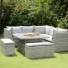 Aruba Casual Corner Dining Bench Set -Garden Furniture Shop 47005 2195