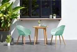 Nassau NAS01 Bistro Set - Mint Green