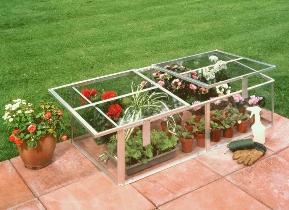 Halls Greenhouses Coldframe Mill 4x2 Toughened 3 Halls Greenhouses Coldframe Mill 4x2 Toughened