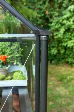 Halls Greenhouses Qube Downpipe Kit (Pair) Excluding End Stops -Garden Furniture Shop 48345 38268