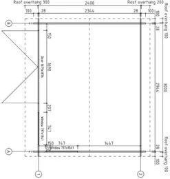 The Log Cabin Company Tallinn Studio 28mm -Garden Furniture Shop 48411 38076