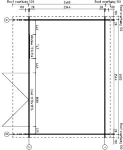 The Log Cabin Company Tallinn Studio Pent 28mm -Garden Furniture Shop 48412 38079