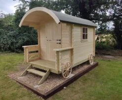 The Log Cabin Company Tallinn Shepherds Hut