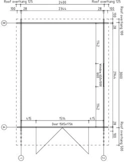 The Log Cabin Company Tallinn Arc -Garden Furniture Shop 50107 33630