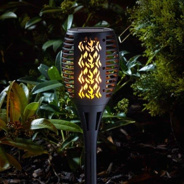 Smart Garden Solar Cool Flame Compact Torch Black 4 Piece Carry Pack 3 Smart Garden Solar Cool Flame Compact Torch Black 4 Piece Carry Pack