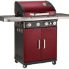 Landmann Rexon 4.1 - 4 Burner Gas Red Barbecue -Garden Furniture Shop 51018 30893