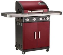 Landmann Rexon 4.1 - 4 Burner Gas Red Barbecue