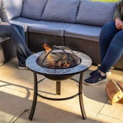 Smart Garden Nero Stonegate Firepit -Garden Furniture Shop 51469 29526