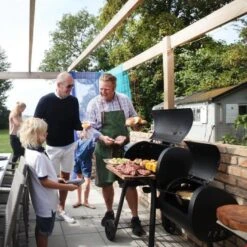 Landmann Vinson 200 Smoker Charcoal Barbecue - Black 8 Landmann Vinson 200 Smoker Charcoal Barbecue - Black -Garden Furniture Shop 51773 28802