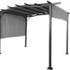 Royalcraft San Remo Pergola Sliding Gazebo 2.75m X 3.66m - Grey 1 Royalcraft San Remo Pergola Sliding Gazebo 2.75m X 3.66m - Grey -Garden Furniture Shop 51825 28627