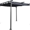 Royalcraft Prague Pergola 3.5m X 3.5m - Grey -Garden Furniture Shop 51826 28633