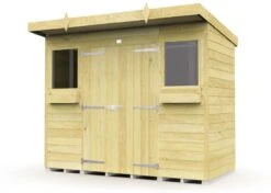DIY Sheds Pent Summer Shed