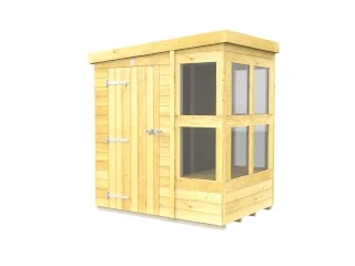 DIY Sheds Pent Potting Shed 3 DIY Sheds Pent Potting Shed