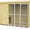 DIY Sheds Dog And Kennel Run - Full Height With Bars -Garden Furniture Shop 53560 25552